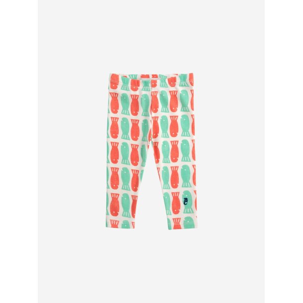 Bobo Choses Lucky Fish All Over Leggings Offwhite