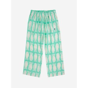 Bobo Choses Lucky Fish All Over Woven Pants Light Green
