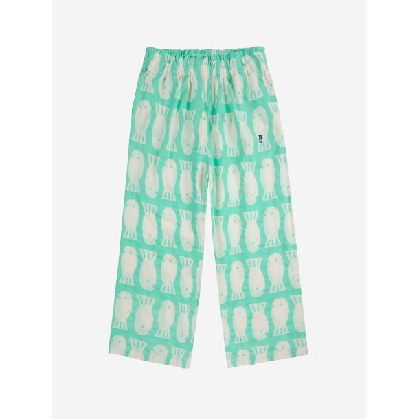 Bobo Choses Lucky Fish All Over Woven Pants Light Green