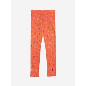 Bobo Choses Sunflower All Over Leggings Red