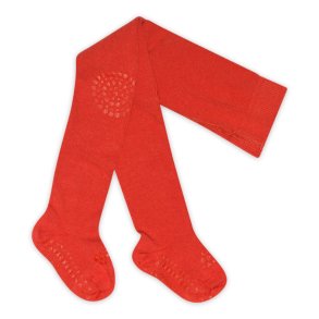 GoBabyGo Crawling Tights Cherry