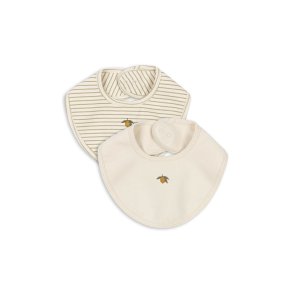 Konges Sljd Basic 2-pack Bib Tea Stripe