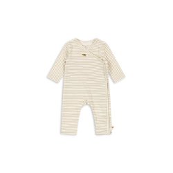 Konges Sljd Basic Onesie Newborn GOTS Tea Stripe