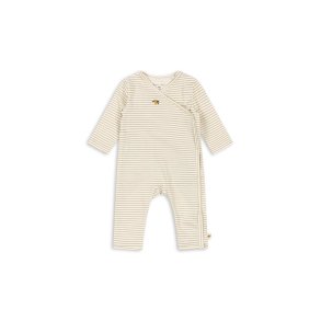 Konges Sljd Basic Onesie Newborn GOTS Tea Stripe