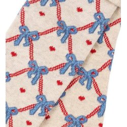 Konges Sljd Bow Jacquard Tights 2 Pack Mix