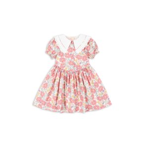 Konges Sljd Coeur Collar Dress GOTS Fleur Anglaise