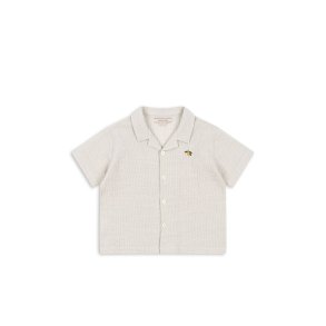 Konges Sljd Elliot SS Shirt GOTS Quarry Stripe