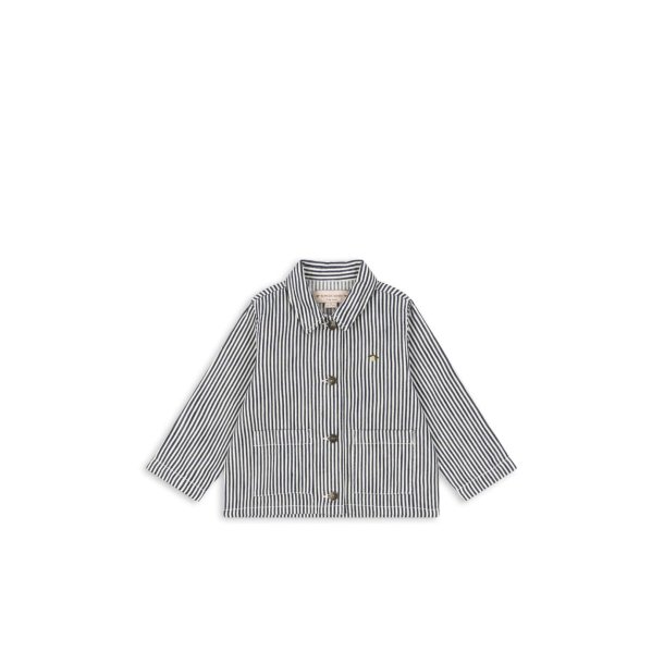 Konges Sljd Fender Jacket GOTS Naval Stripe