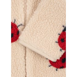 Konges Sljd Jody Teddy Onesie GRS Ladybug Sand