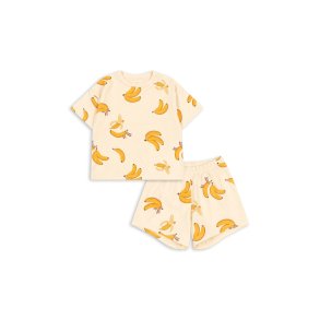 Konges Sljd Lin Set GOTS Go Bananas