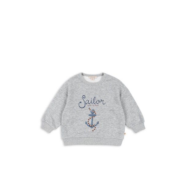 Konges Sljd Lou Sweatshirt OCS Grey Melange
