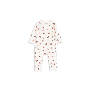 Konges Sljd Minnie Newborn Onesie GOTS Rose Red