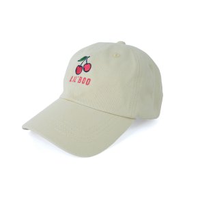 Lil' Boo Cherry Dad Cap Light Yellow