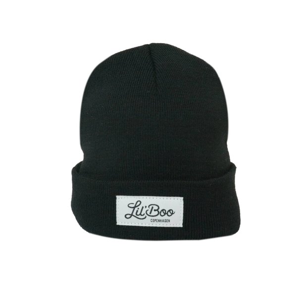 Lil' Boo Merino Wool Beanie Black
