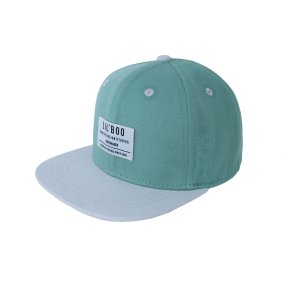 Lil' Boo Organic Block Snapback Cap Green