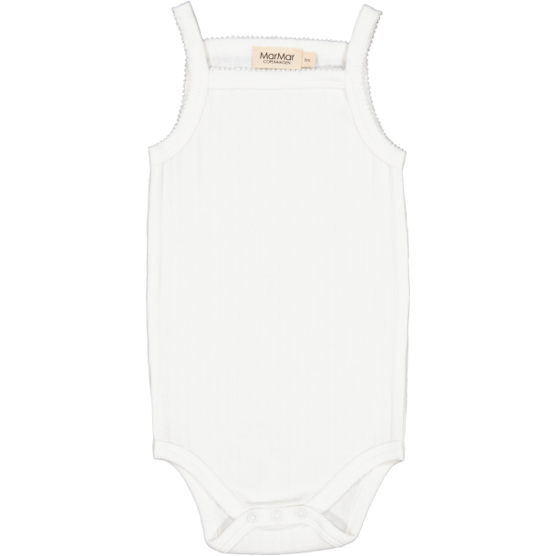 MarMar Belli Modal Pointelle Body Gentle White