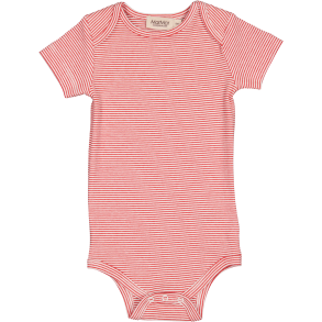 MarMar Ben Modal Fine Rib Body Red Stripe