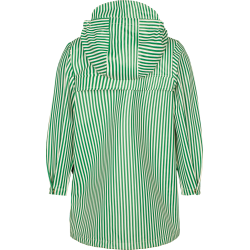 MarMar October Jacket Rainwear Green Stripes
