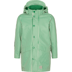 MarMar October Jacket Rainwear Green Stripes