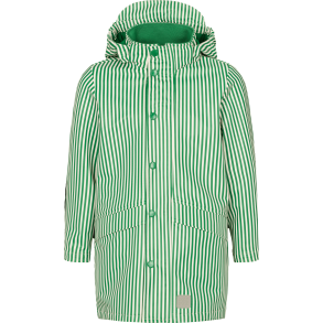 MarMar October Jacket Rainwear Green Stripes
