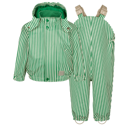 MarMar Oddy Set Rainwear Green Stripes