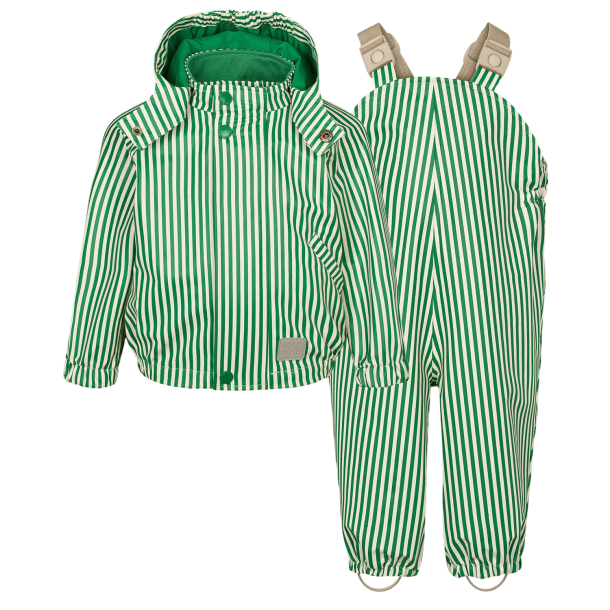 MarMar Oddy Set Rainwear Green Stripes