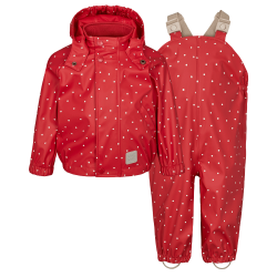 MarMar Oddy Set Rainwear Red Dew Dot