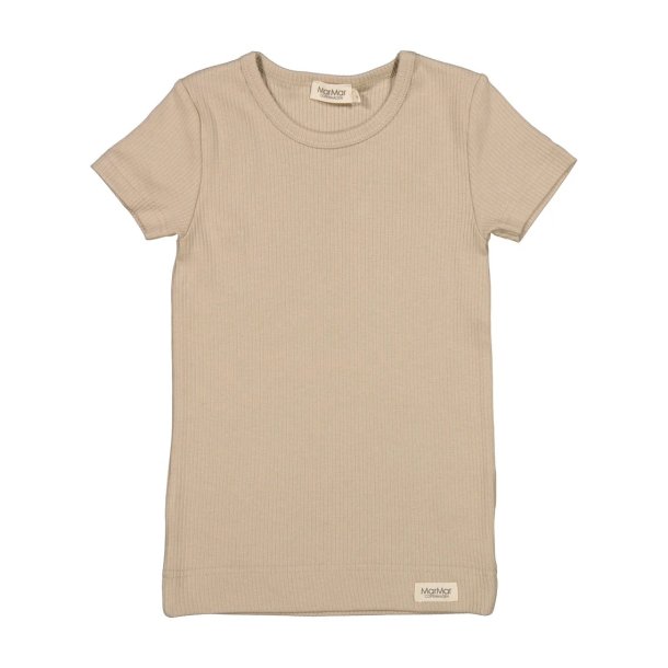 MarMar Plain Tee SS Modal Stone Wall