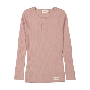 MarMar Tee LS Modal Broad Rib Light Plum