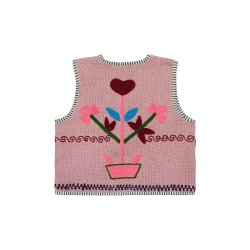 Sissel Edelbo Clio Mini Vest Hazel Waffle