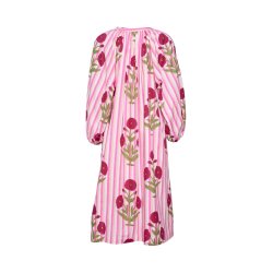 Sissel Edelbo Lara Organic Cotton Dress Onesize Poppy Rose VOKSEN