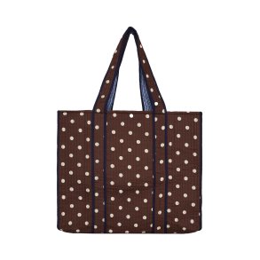 Sissel Edelbo Pricilla Bag Dot Brown Organic Cotton 