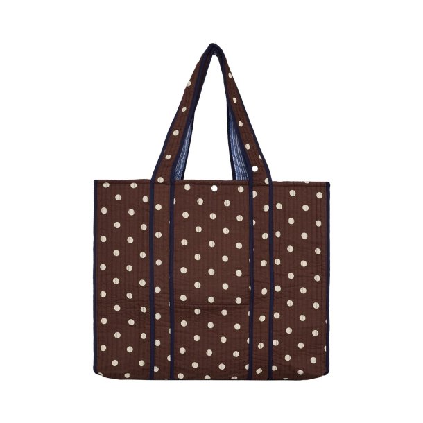 Sissel Edelbo Pricilla Bag Dot Brown Organic Cotton 