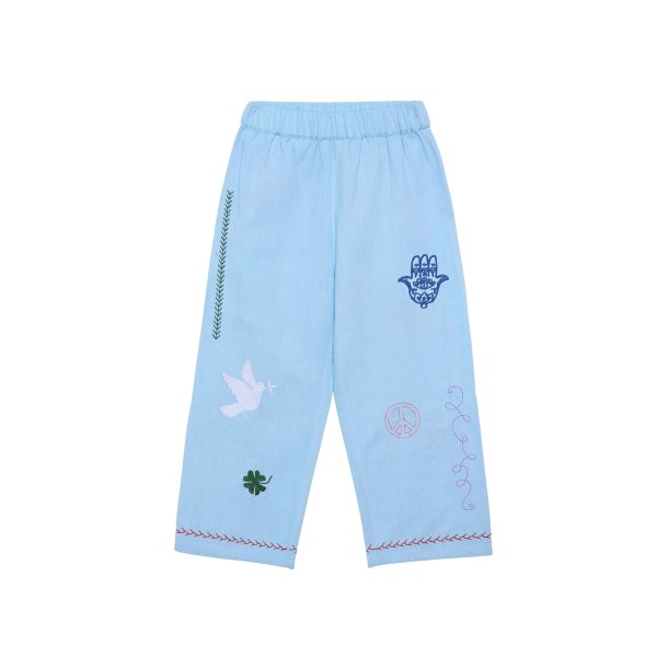 Sissel Edelboe Oda Mini Pants Blue Bell