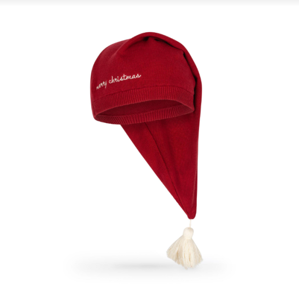 Konges Sljd Christmas Knit Hat GOTS Red