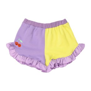 Wauw Capow Augusta Block Shorts Purple & Yellow
