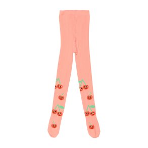 Wauw Capow Cherry Pop Tights Pink