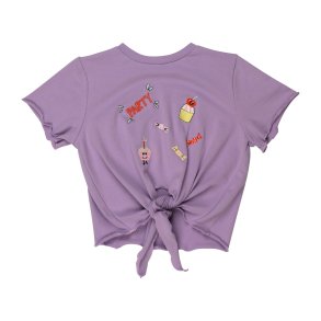 Wauw Capow Chloe Party T-Shirt Purple