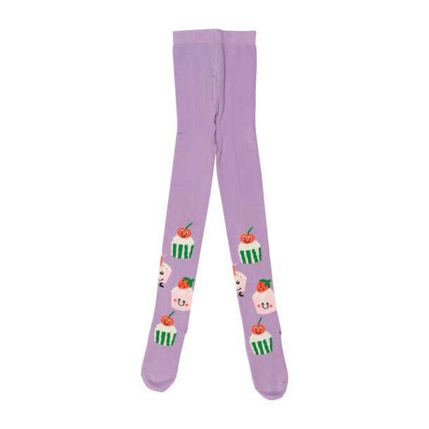 Wauw Capow Party People Tights Purple