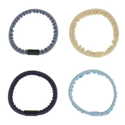 Bon Dep Thin Hair Ties 4 pcs