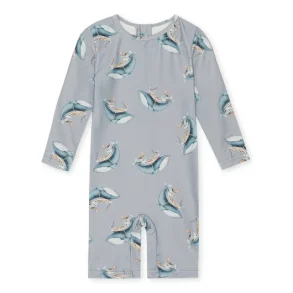 Konges Sljd Aster UV Onesie Whale Boat