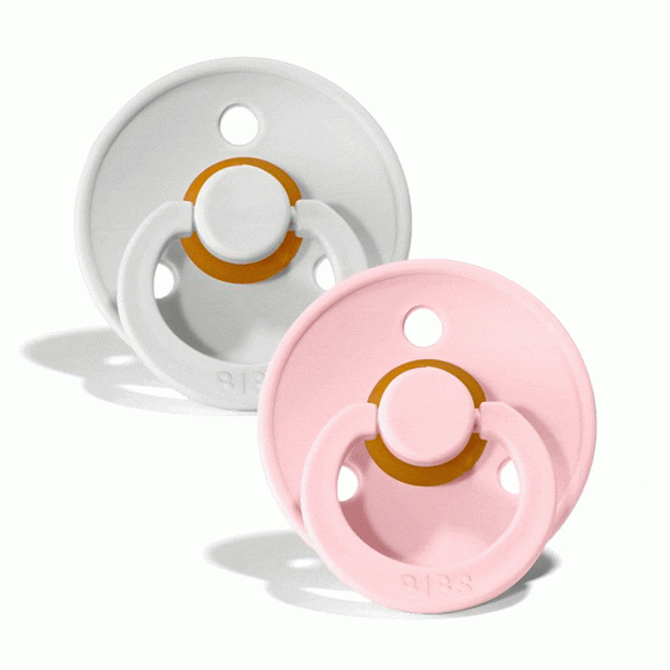 BIBS Colour 2-pack Haze / Blossom Latex Sutter