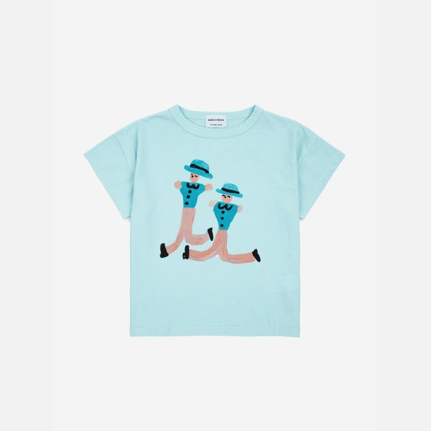 Bobo Choses Dancing Giants T-shirt Light Blue