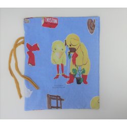 Plyssky Stofpose Upcyclet