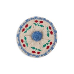 Konges Sljd Belou Knit Beret Cherry Stripe
