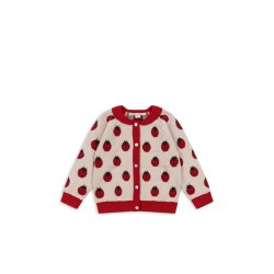 Konges Sljd Belou Knit Cardigan Ladybug