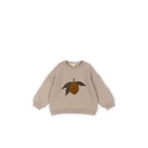 Konges Sljd Lou Terry Sweat Shirt OCS Oxford Tan