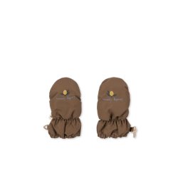 Konges Sljd Nohr Snow Baby Mittens Walnut