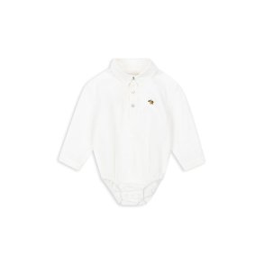 Konges Sljd Rolf Baby Shirt GOTS Optic White