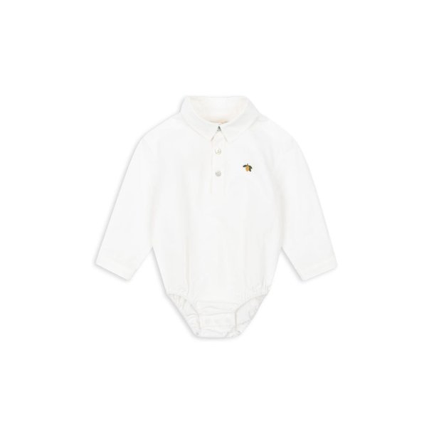 Konges Sljd Rolf Baby Shirt GOTS Optic White